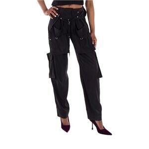 isabel marant black hadja trousers cargo pants EU Size 42 New